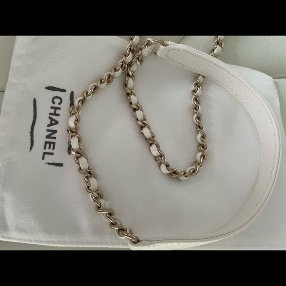 Chanel Coco Handle Extra Mini Bag White Caviar Leather LGHW. - Picture 13 of 14